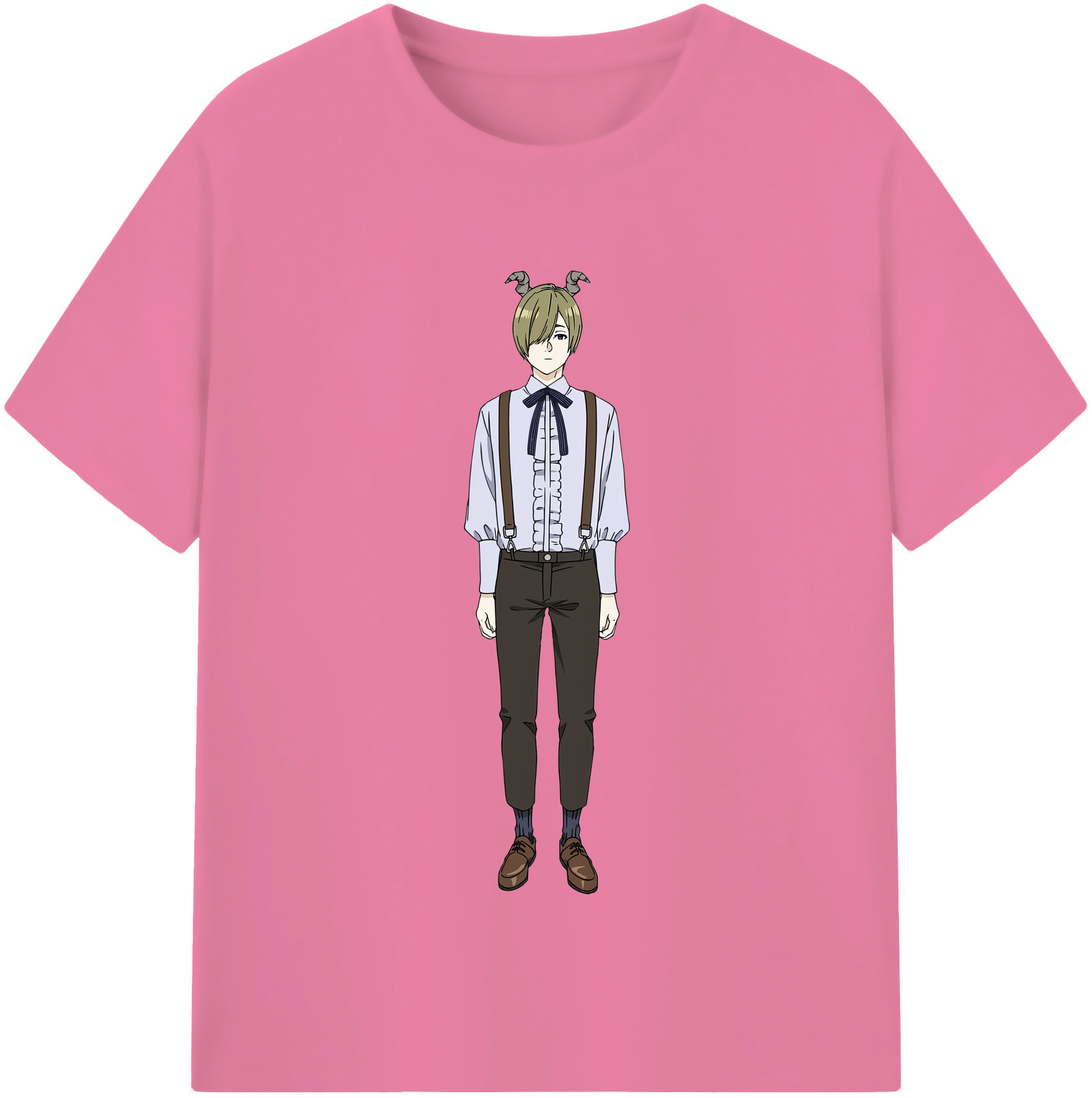 （画像用） 葬送のフリーレン Frieren 綿100％半袖Tシャツ（フロントプリント）